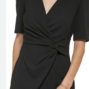 Dkny side knot dress